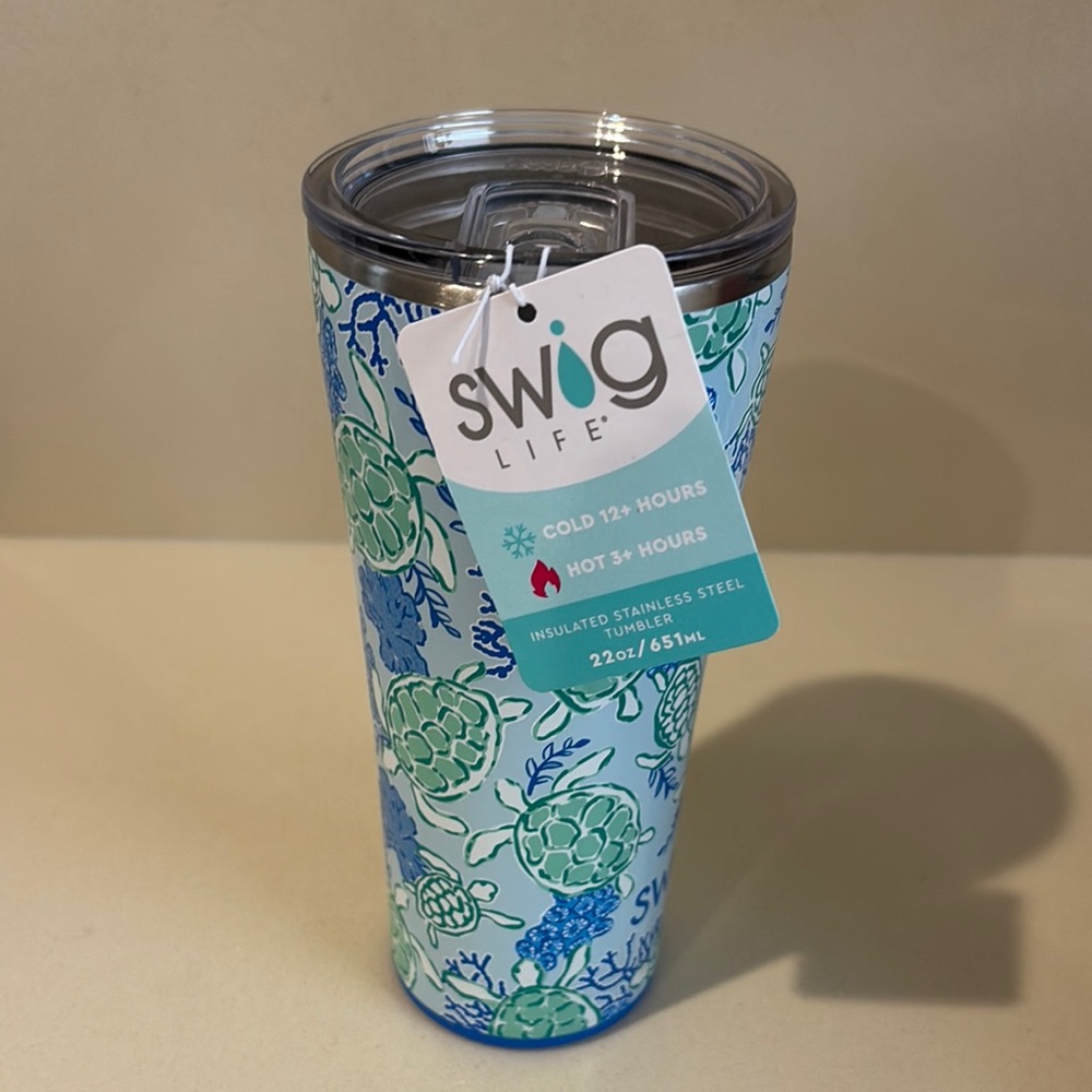 🚫SOLD🚫
NWT Swig Life Shell Yeah 22oz Tumbler - Picture 6 of 6